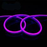 Гибкий светодиодный led неон smd для фотозон фиолетовый