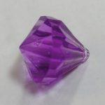 Кристалл кулон подвеска для Цепочки нити из бус хрусталя фиолетовый